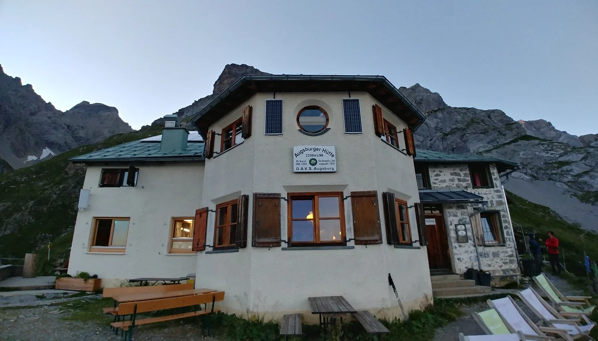 Augsburger Hütte mountain hut