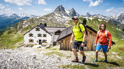 Leutkircher Hütte mountain hut